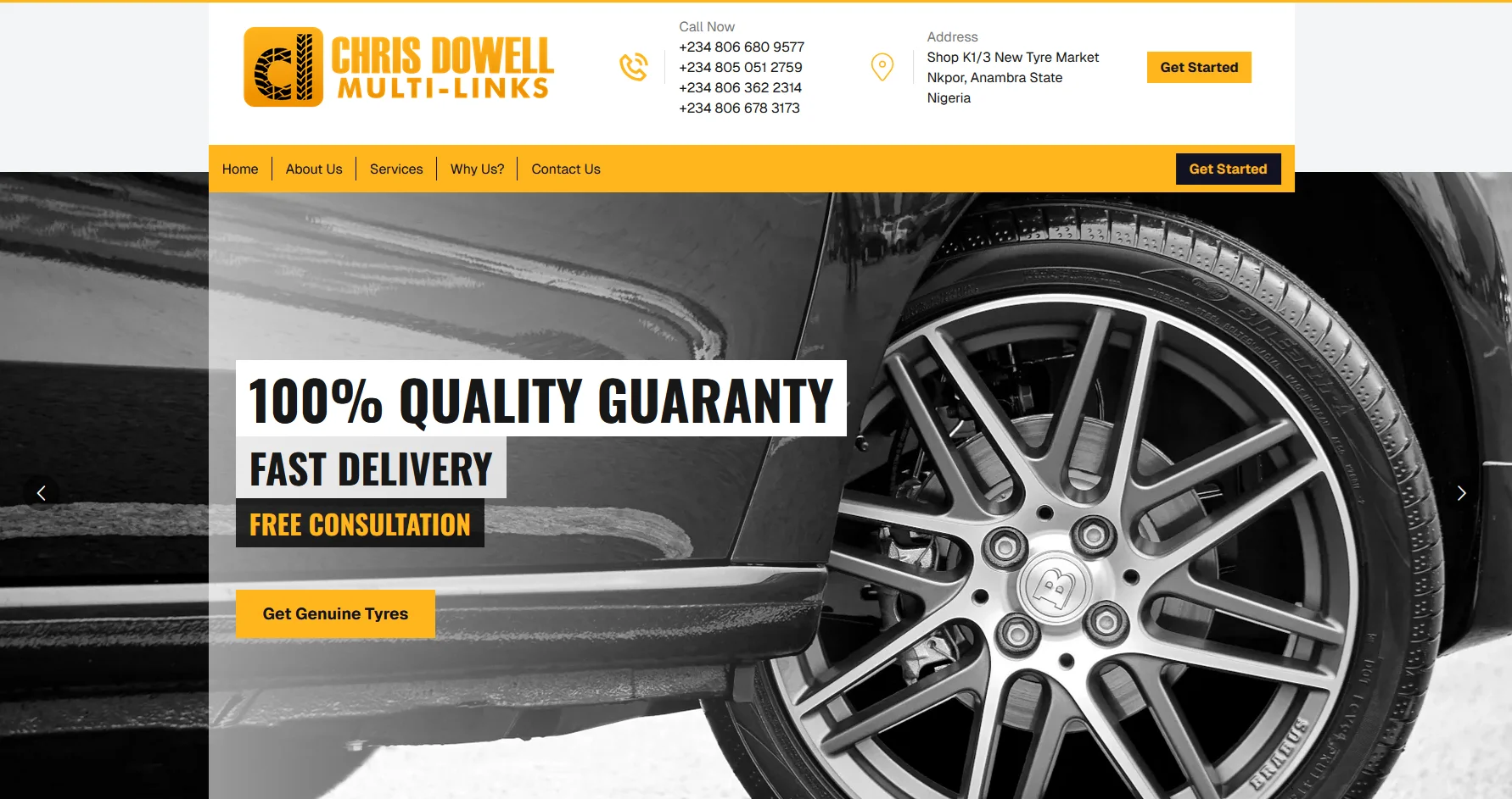 Chris Dowell Multi Links – Web Design, Web & Email Hosting