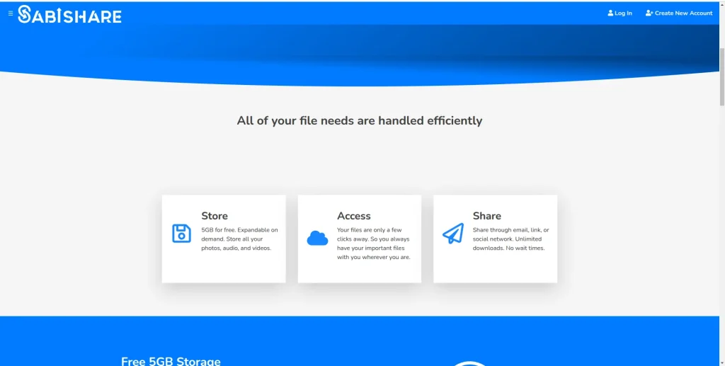 Sabishare