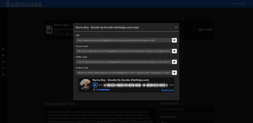 Sabishare
