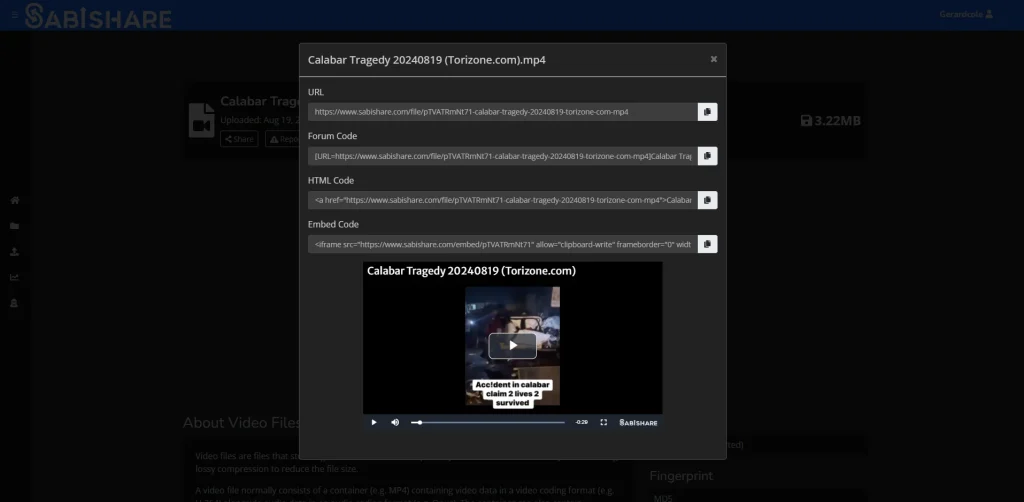 Sabishare