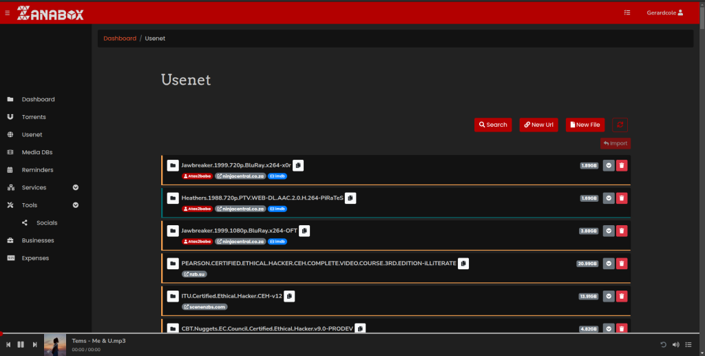 Zanabox Usenet